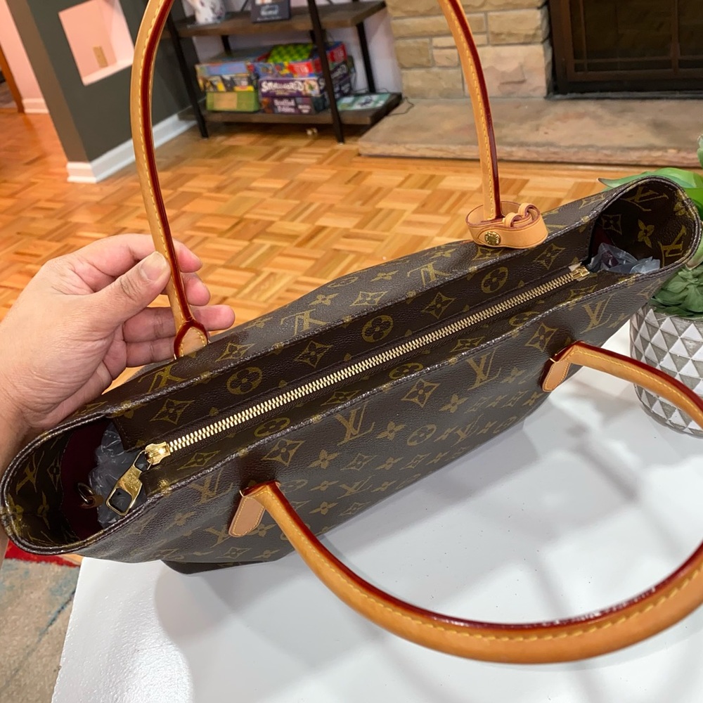 Louis Vuitton Brown Monogram Shoulder Bag - Picture 10 of 16